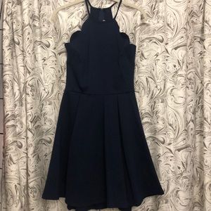 🌑 NWT Charlotte Russe High Neck Navy Dress - DRESS 2 for $30